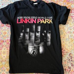 Linkin Park 2025 From Zero World Tour Black Concert Tee (M)